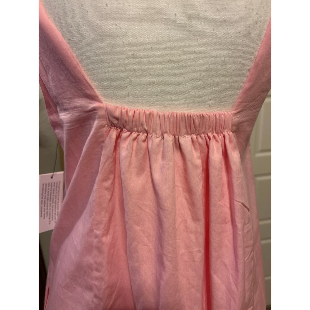 And Now This | NWT, Pink Tie Sleeve Babydoll Dress | Med - Picture 11 of 13